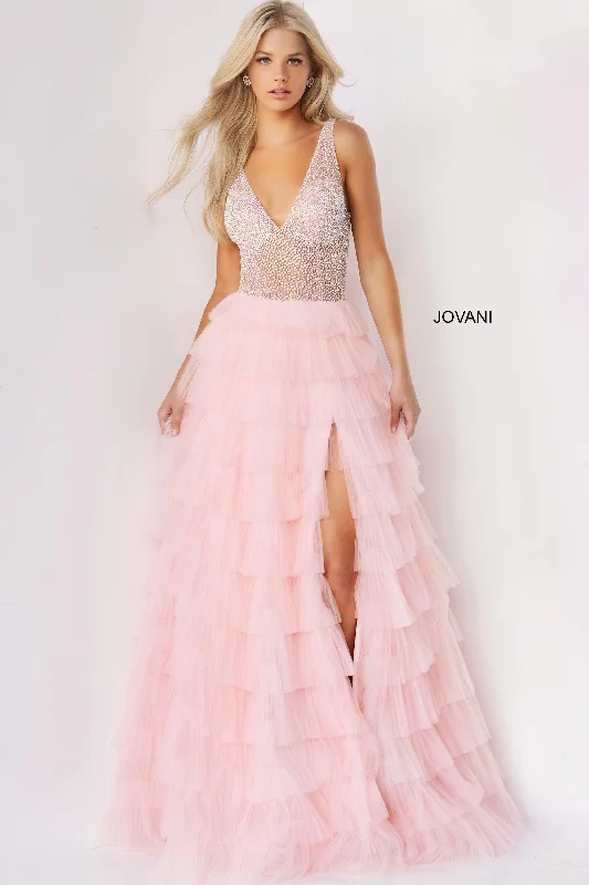 Jovani 07235 Sleeveless Long Prom Gown