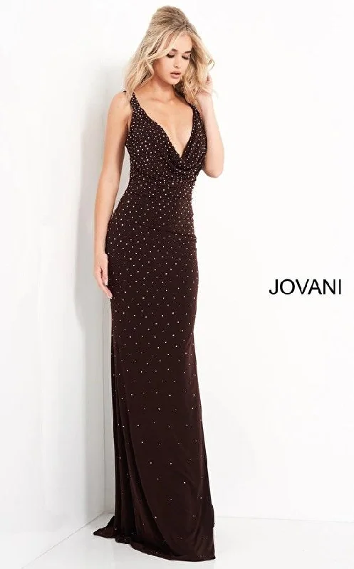 Jovani 04036 Sleeveless Long Formal Prom Dress