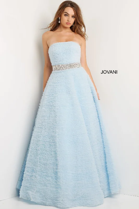 Jovani 07145 Strapless Long Prom Gown