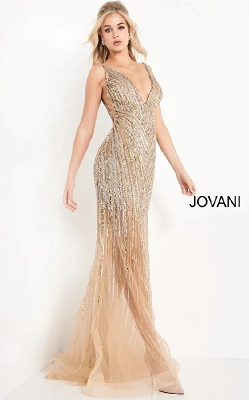 Jovani 1162 Sleeveless Long Evening Dress