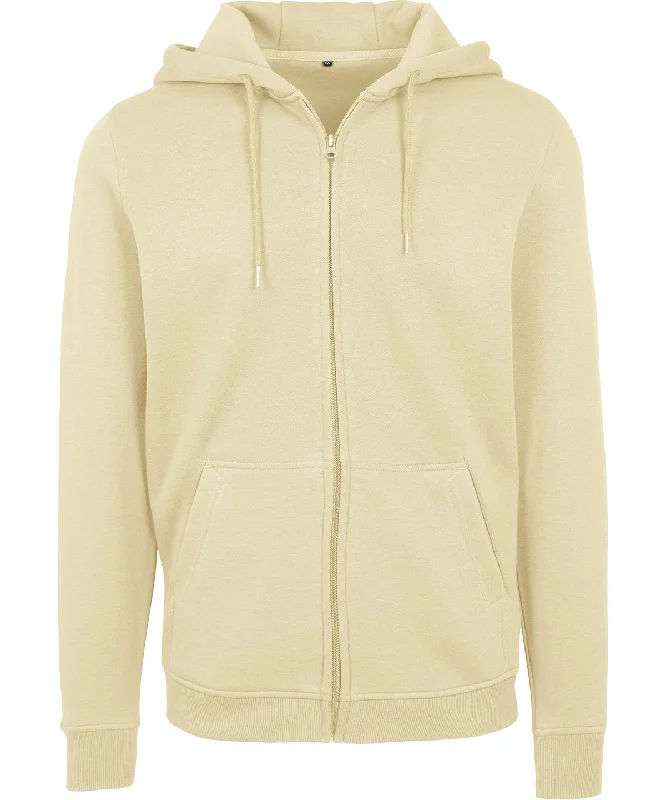 Soft Yellow - Heavy zip hoodie