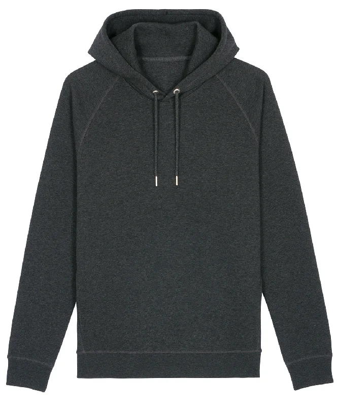 Dark Heather Grey - Sider unisex side pocket hoodie  (STSU824)