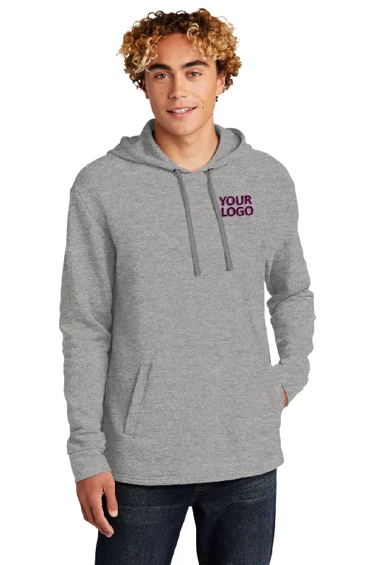 Next Level Unisex PCH Fleece Customized Hoodies, Heather Gray