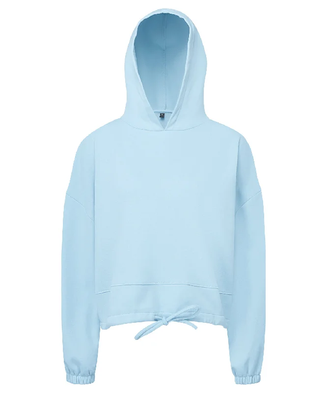 Sky Blue - Women's TriDri¨ cropped oversize hoodie