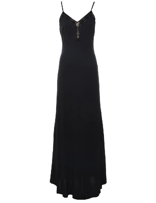 Black Evening Dress - M