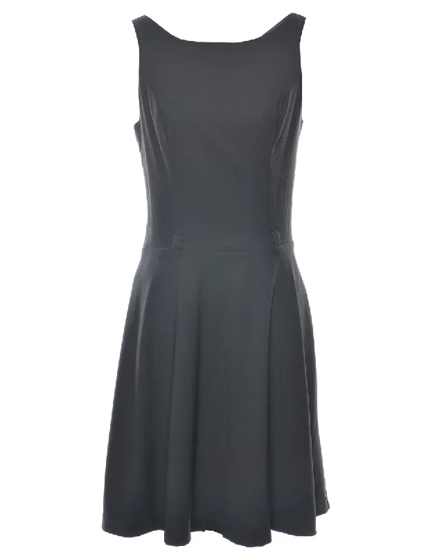 Black Sleevelesss Dress - S