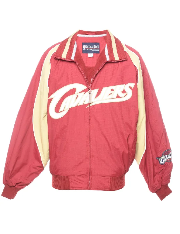 Cavaliers Red & Yellow Nylon Jacket - S