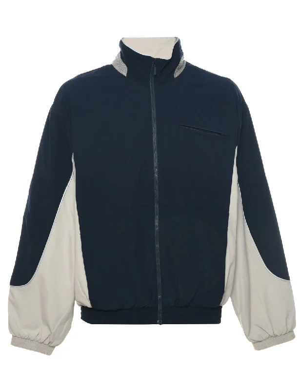 Navy Jacket - L