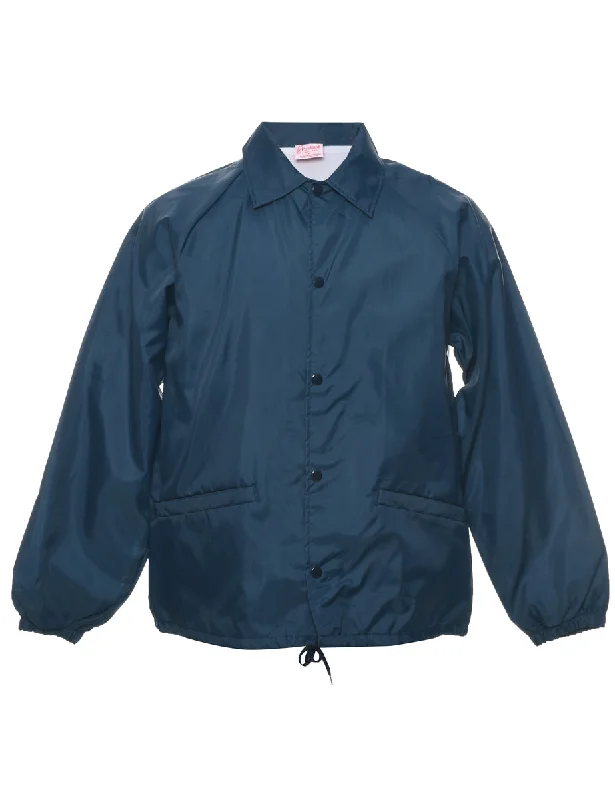 Navy Nylon Jacket - M