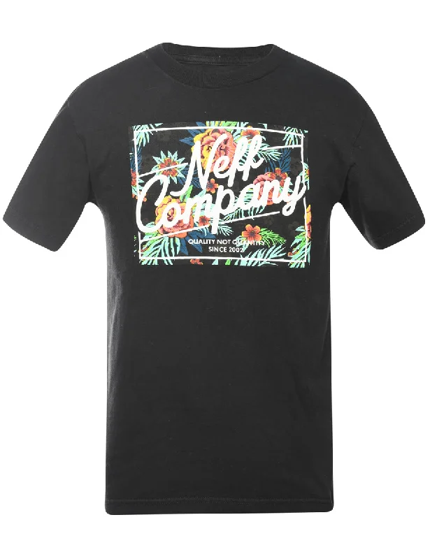 NEFF Company Printed T-shirt - S