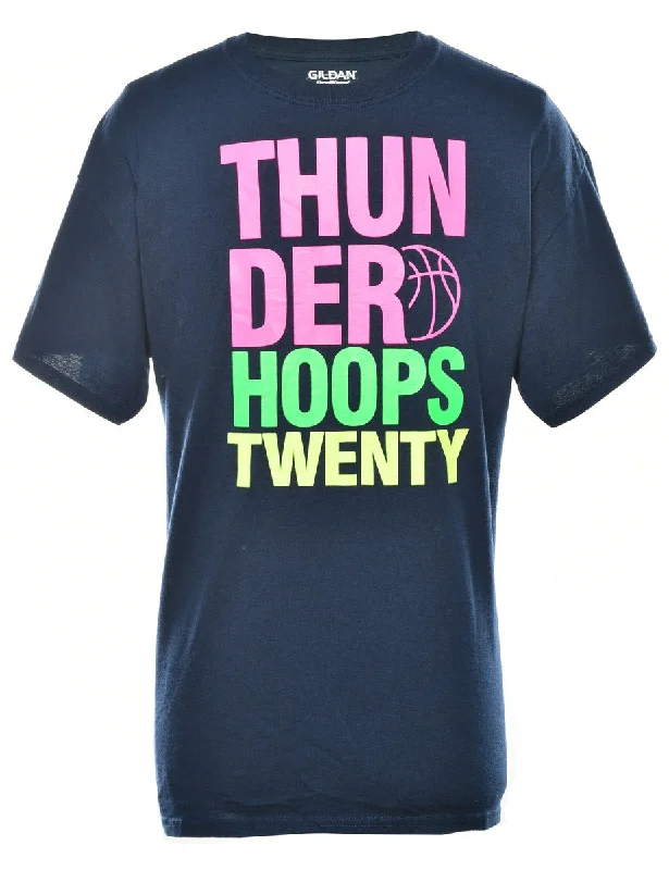 Thunder Hoops Twenty Printed T-shirt - L