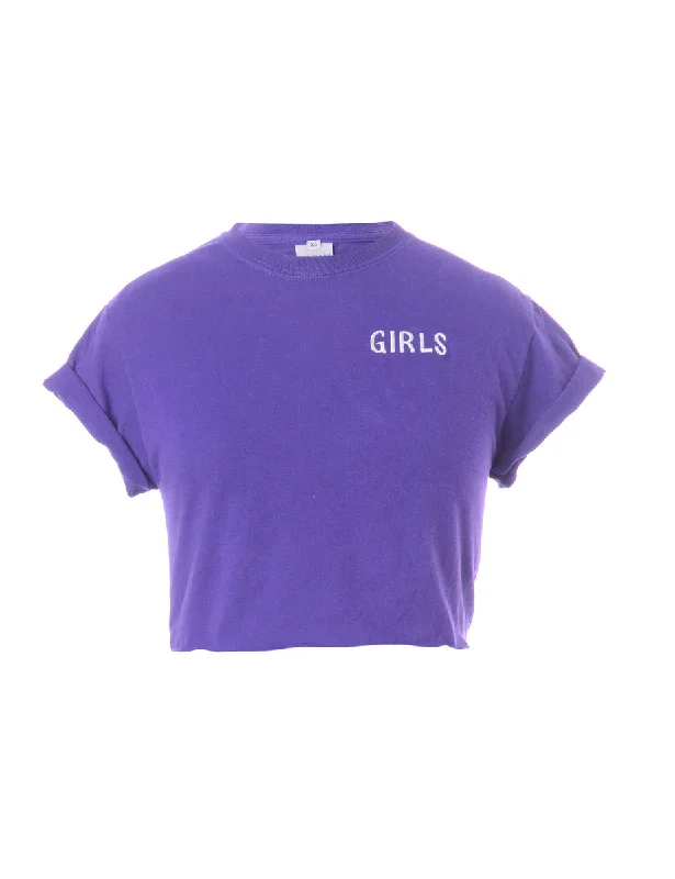 Label Girls Crop T-Shirt