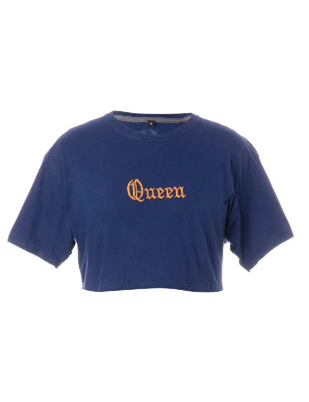 Label Queen Crop T-shirt