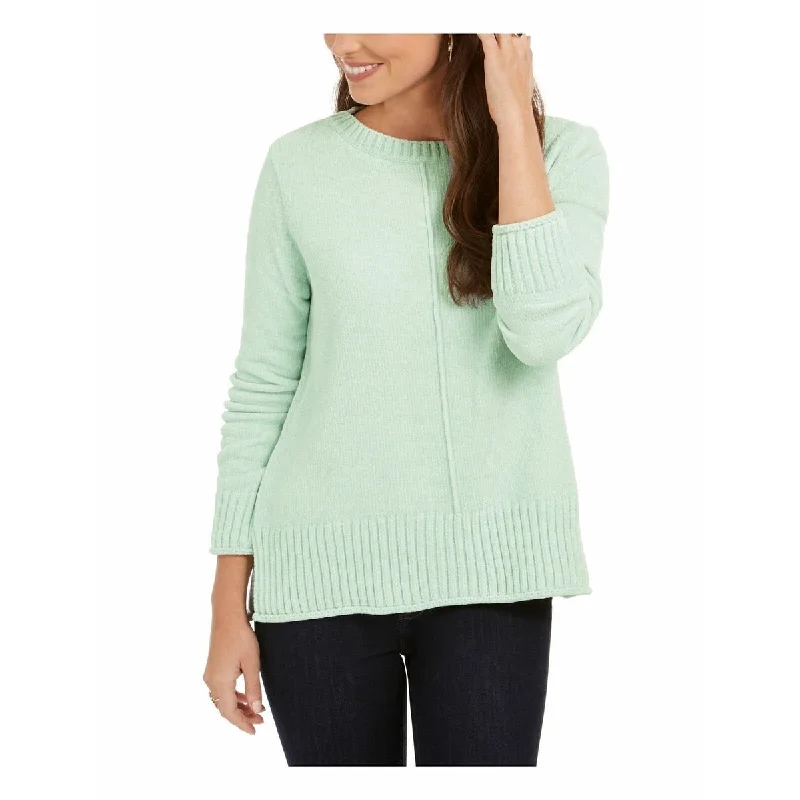 Style & Co Women's Chenille Sweater Mint Size Medium