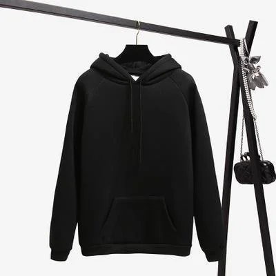 Black hoodie