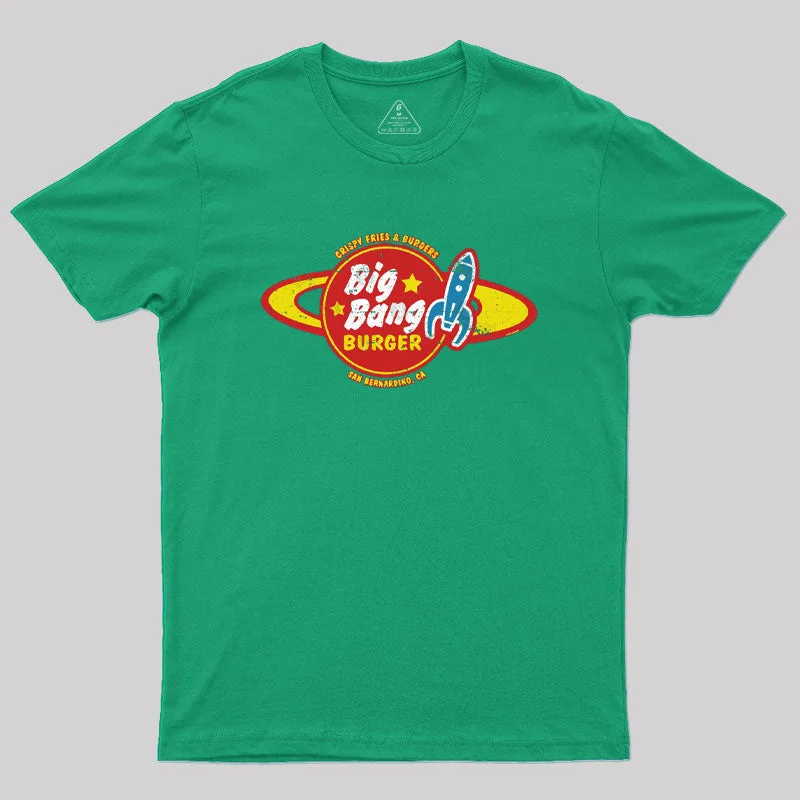 Big Bang Burger Worn Geek T-Shirt