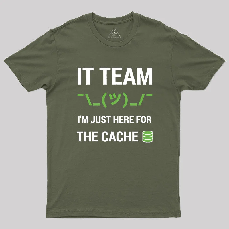 I'm Just Here For The Cache T-Shirt