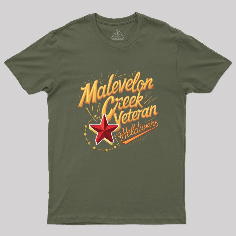 Malevelon Creek Veteran Geek T-Shirt