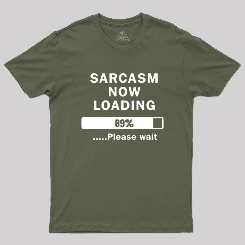 Sarcasm Joke Classic Geek T-Shirt