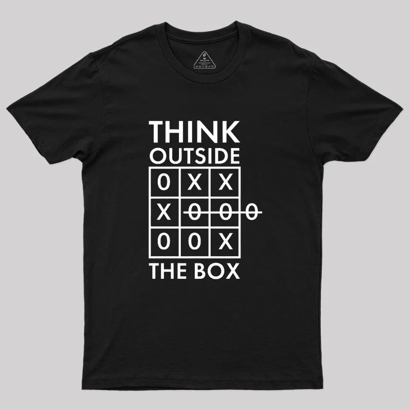 Think outside the box Geek T-Shirt