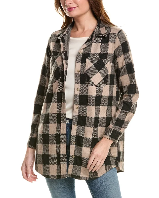 beachlunchlounge Sally Brushed Flannel Shirt