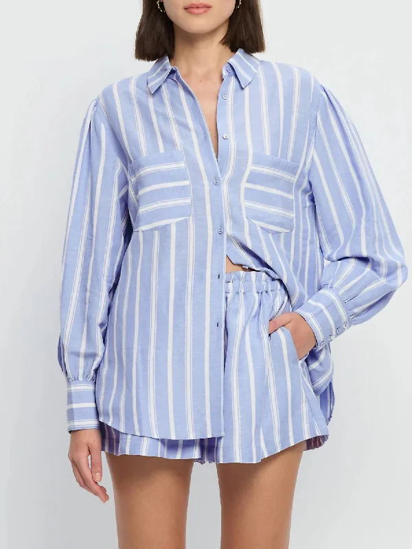 Capri Shirt In Stripe