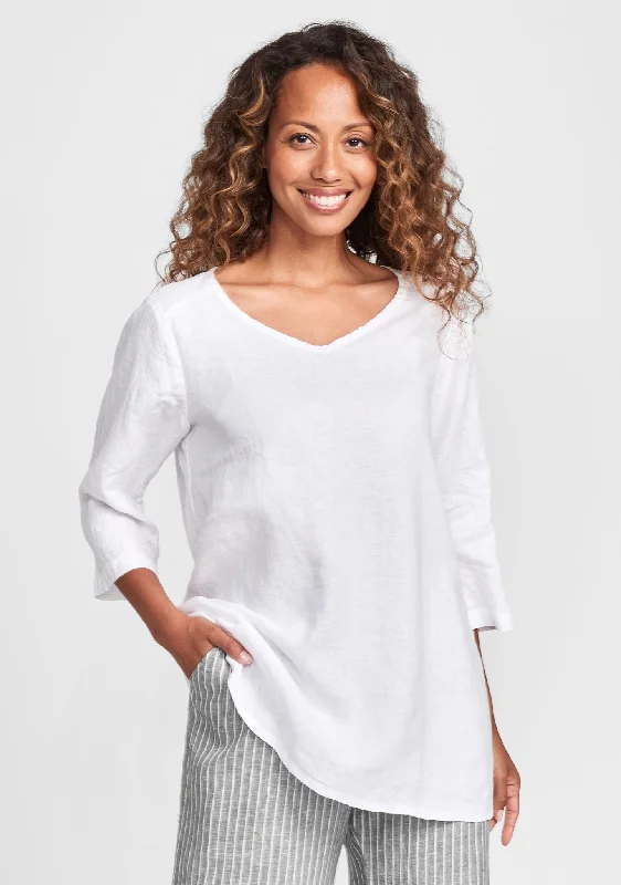 Dreamy Top - Linen Shirt - FINAL SALE