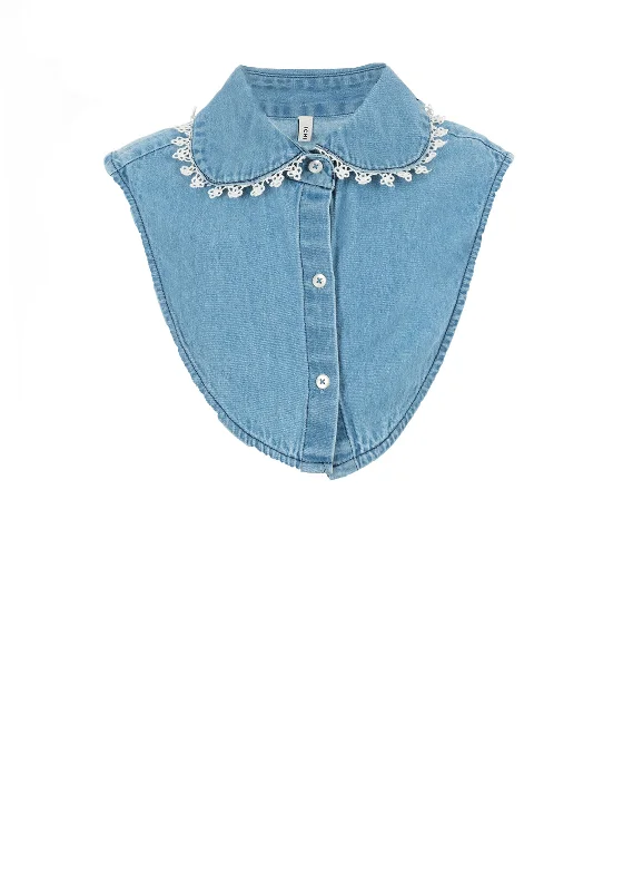 Ichi Denim Shirt Insert, Light Blue