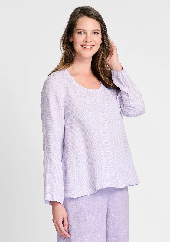 Pure Top - Long Sleeve Linen Shirt - FINAL SALE